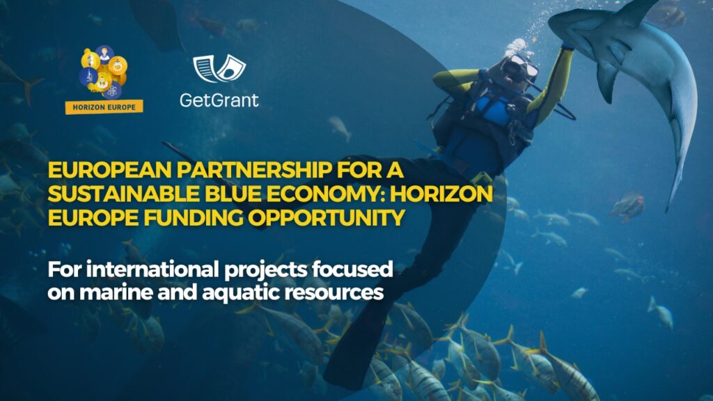 European Partnership for a Sustainable Blue Economy: Horizon Europe funding opportunity