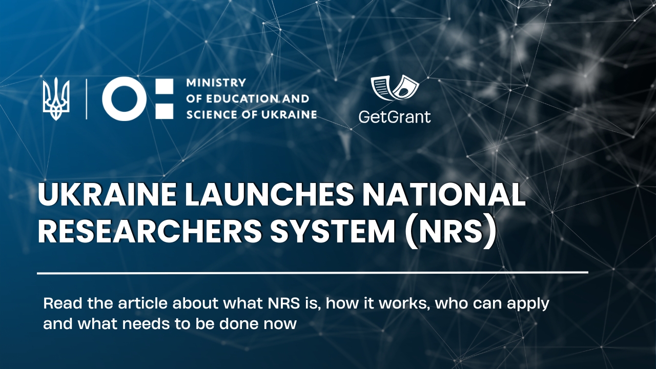 Ukraine launches National Researchers System (NRS)