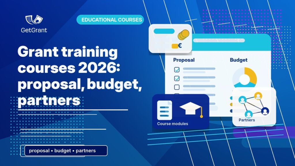 Grant courses 2026: proposals, budgets, partners
