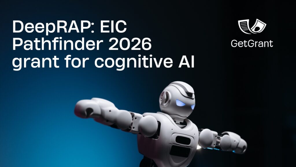 DeepRAP: EIC Pathfinder 2026 grant for cognitive AI