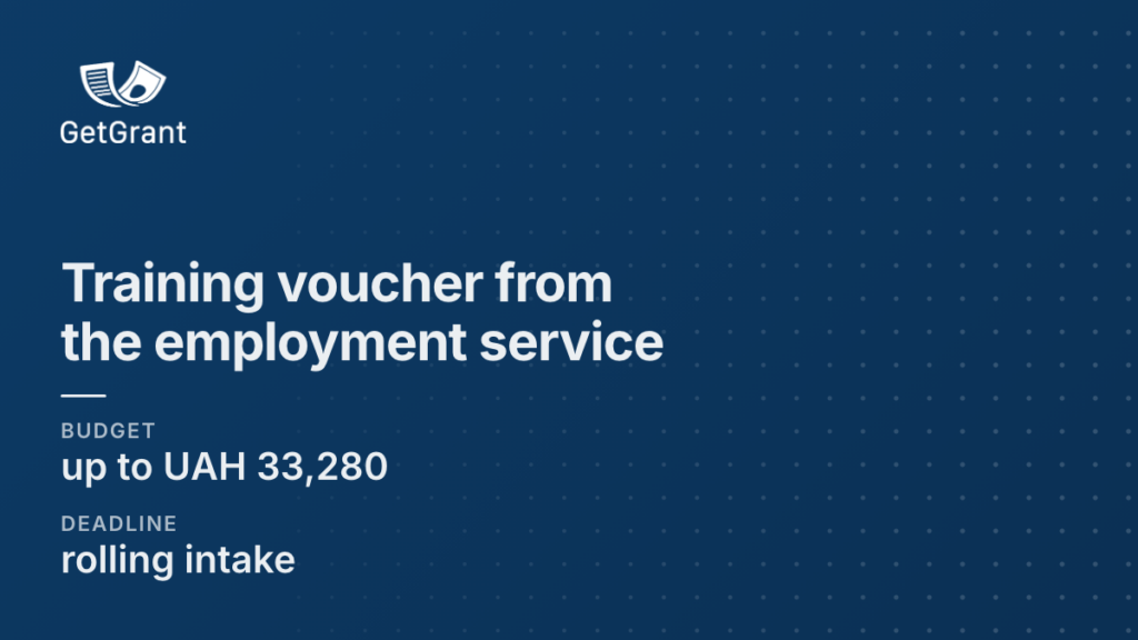 Training voucher of up to UAH 33,280: the state pays for a new profession