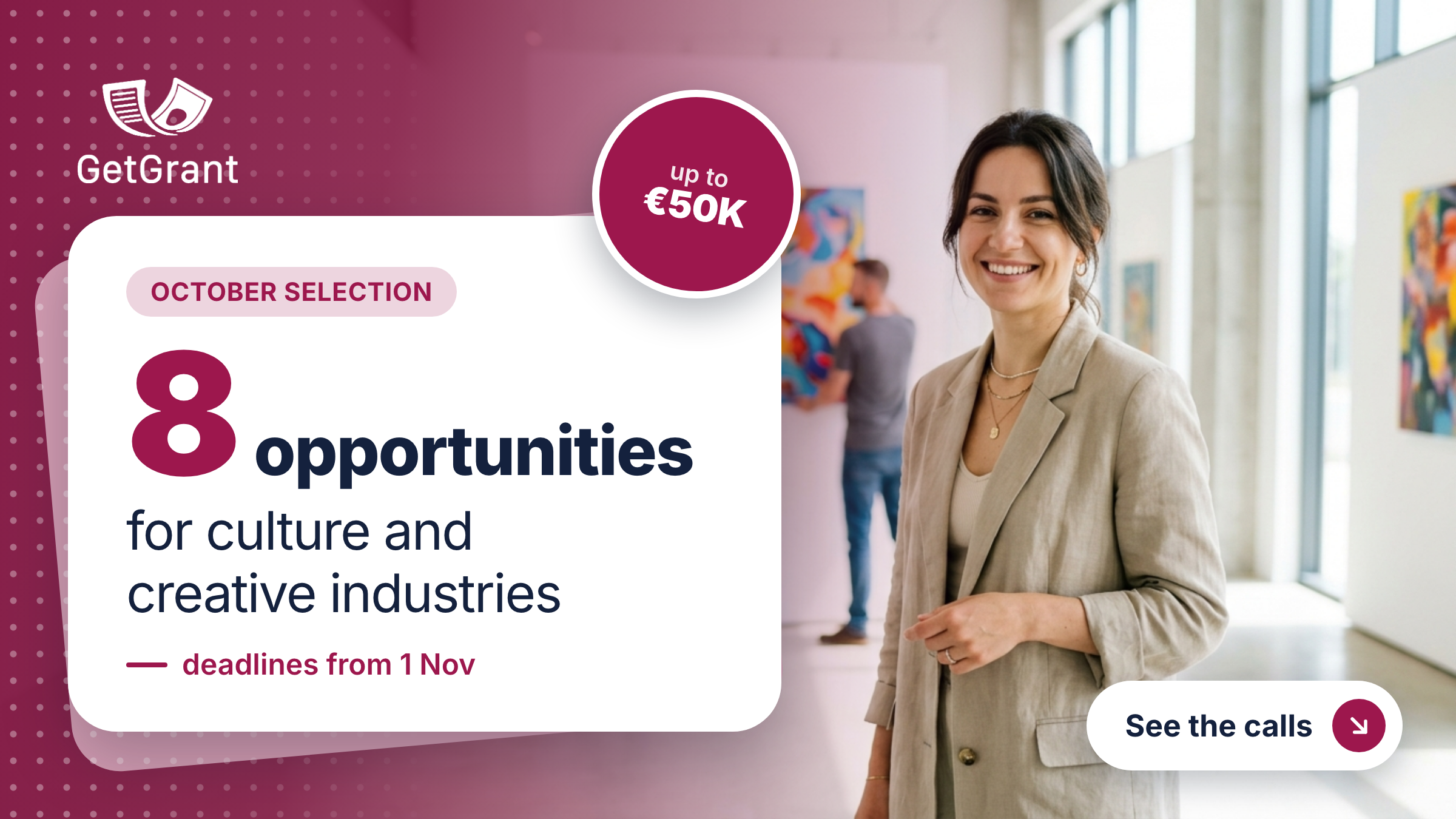 8 opportunities for culture and creative industries in Ukraine: grants of up to €50,000